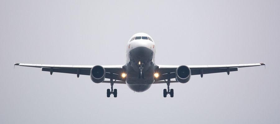 Commercial aircraft representing aerospace and defence coverage